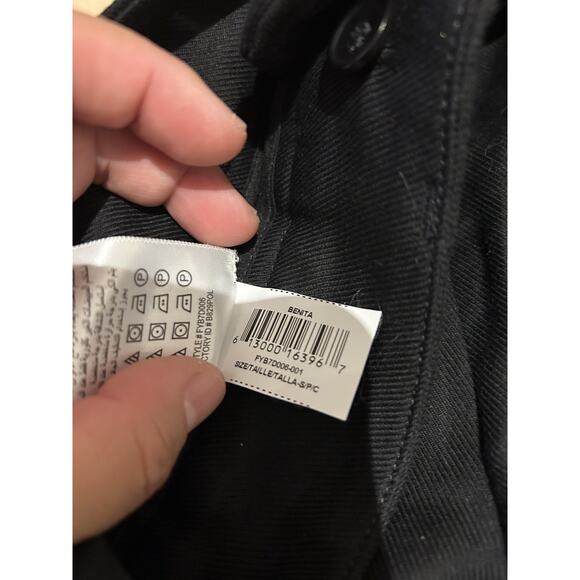 NWT BCBGMaxAzria Benita ShortS Black Mid Rise Pockets w/Zipper Size Small - Picture 4 of 5